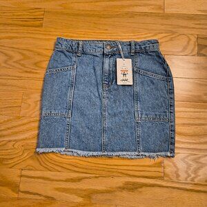 Castro Jeans (NWT) Denim 4 Pocket Skirt, Girls Size 10/12